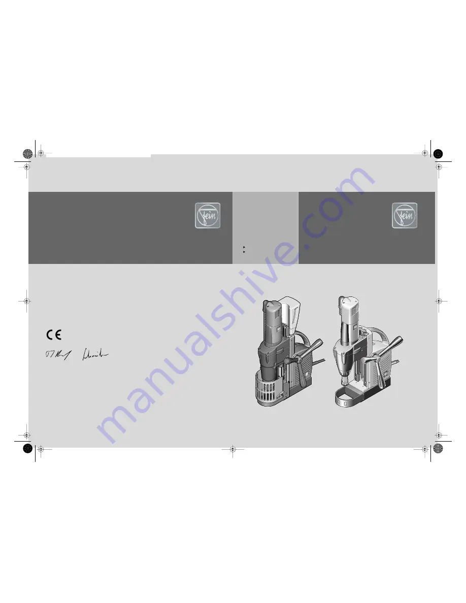 Fein KBM 50QX Instruction Manual Download Page 1