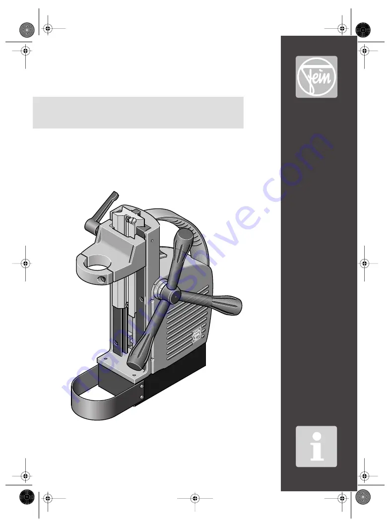 Fein MBS 16 Instruction Manual Download Page 1