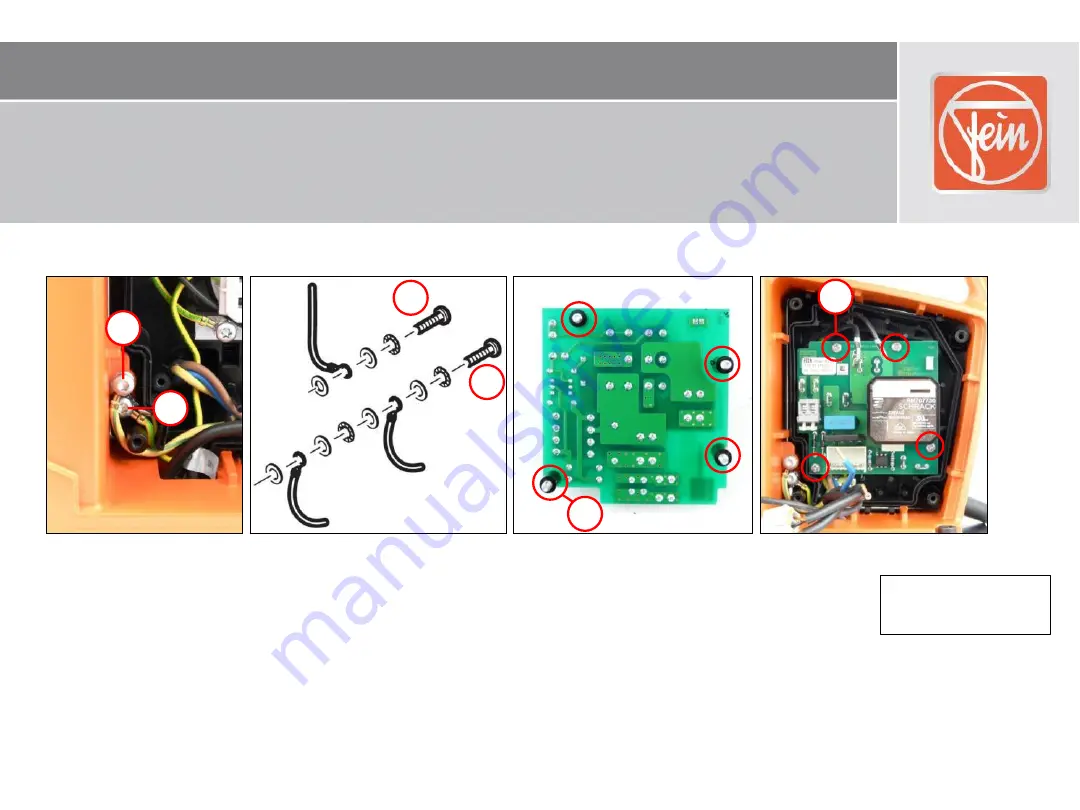 Fein MBS25F Repair Instructions Download Page 36