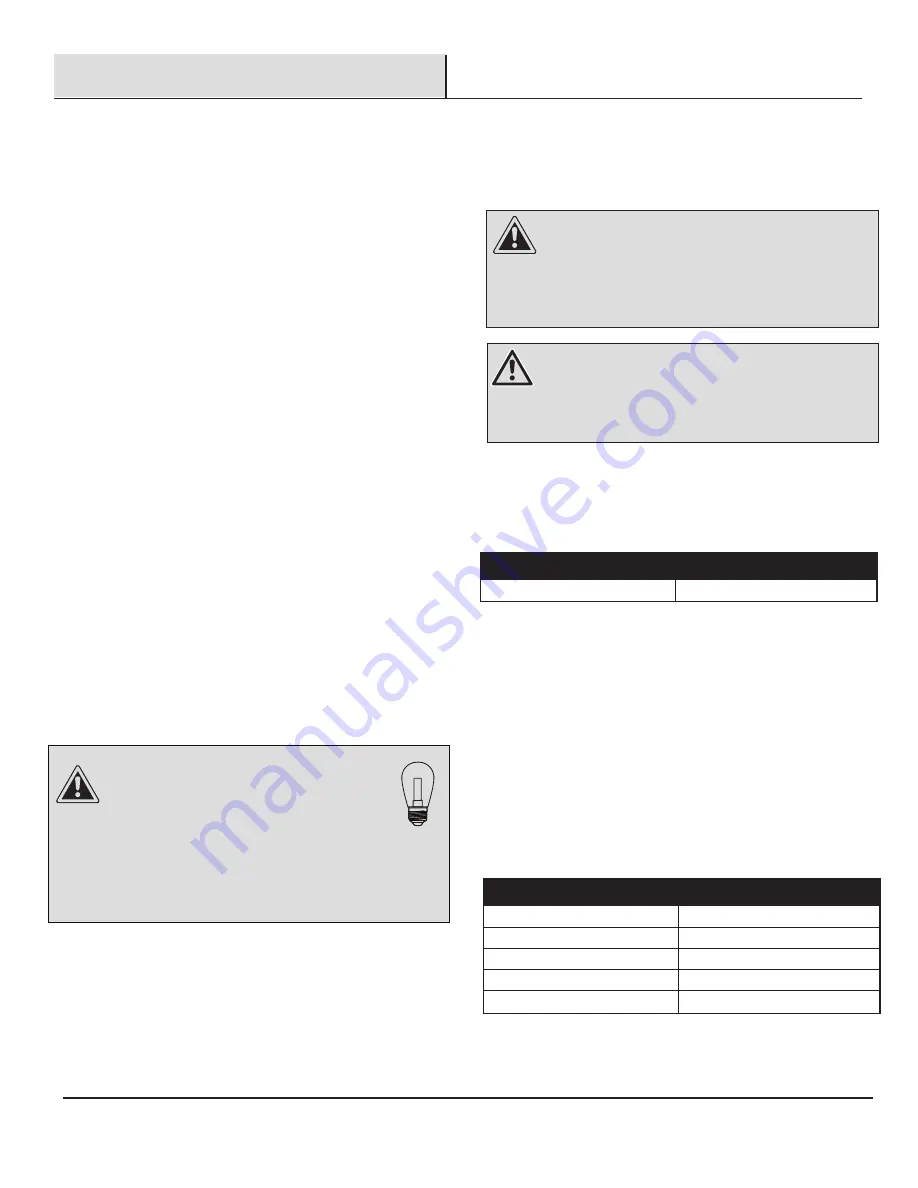 Feit Electric SL12-6/FLAME Use And Care Manual Download Page 2