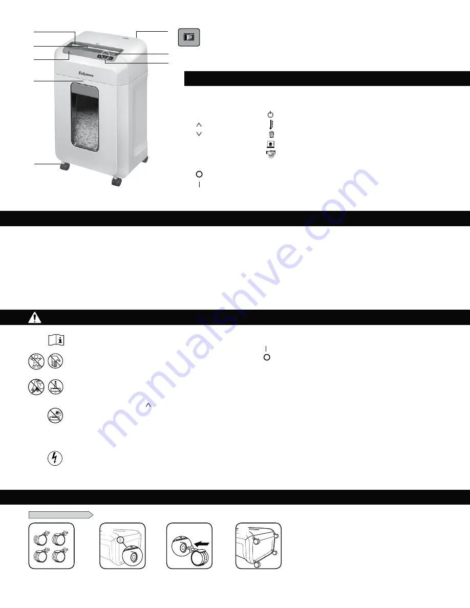 Fellowes 12Ms Manual Download Page 16