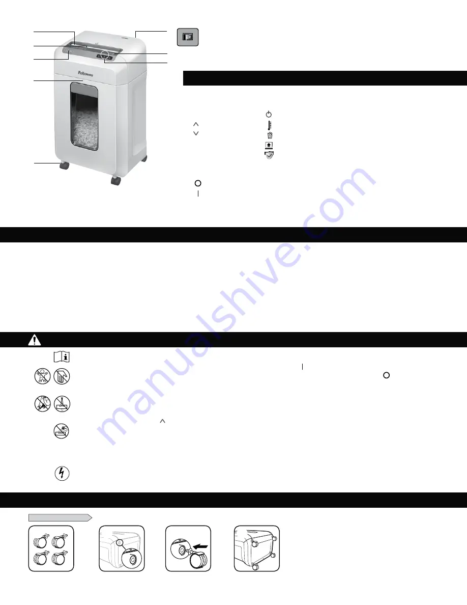 Fellowes 12Ms Manual Download Page 36