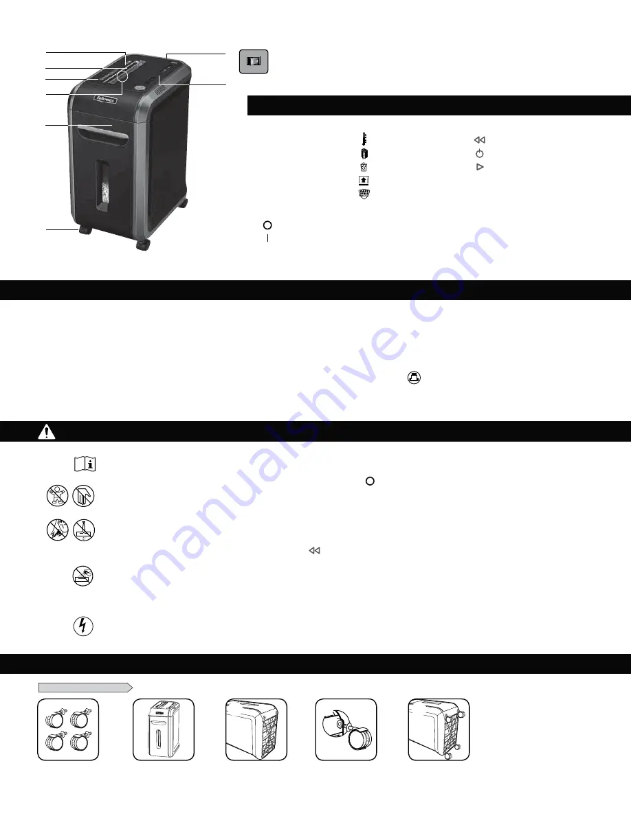 Fellowes 23325J Скачать руководство пользователя страница 22