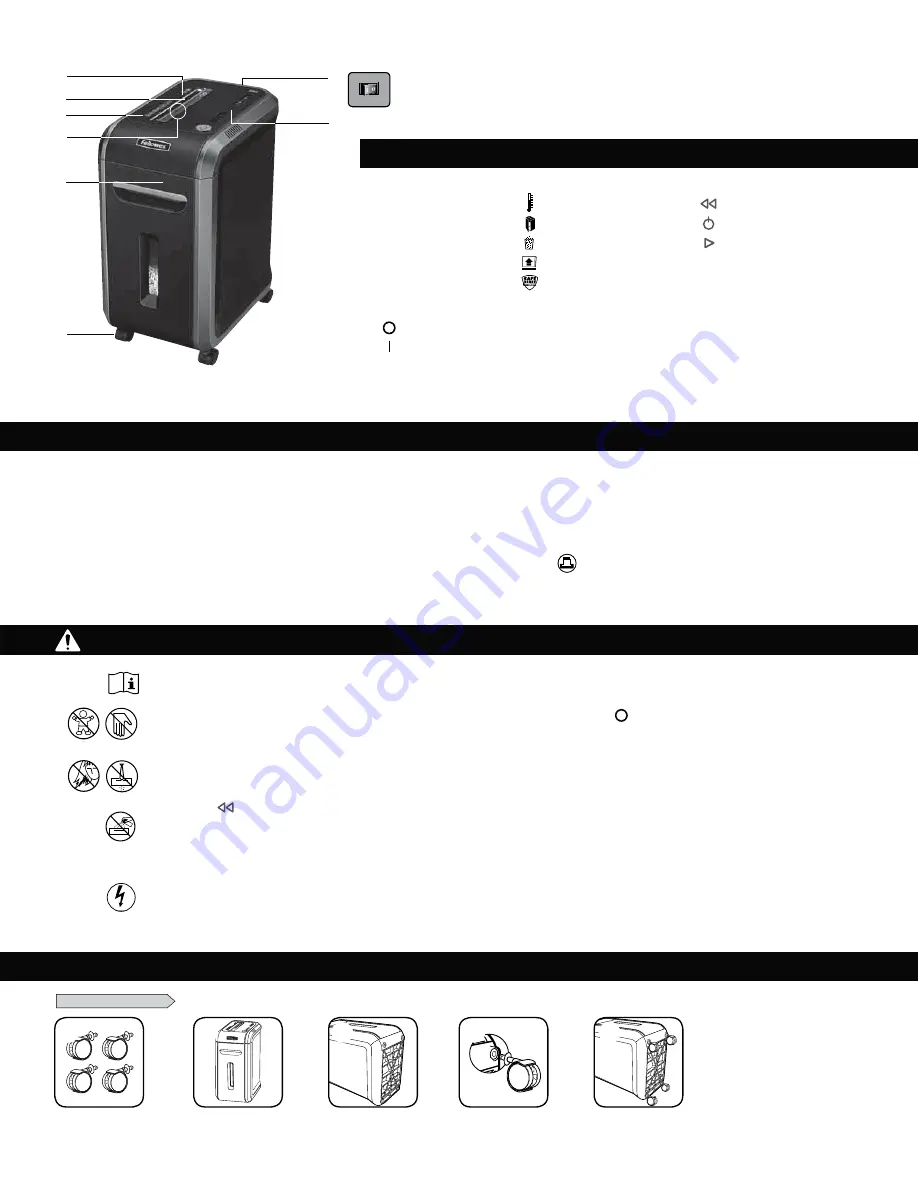 Fellowes 23325J Скачать руководство пользователя страница 26