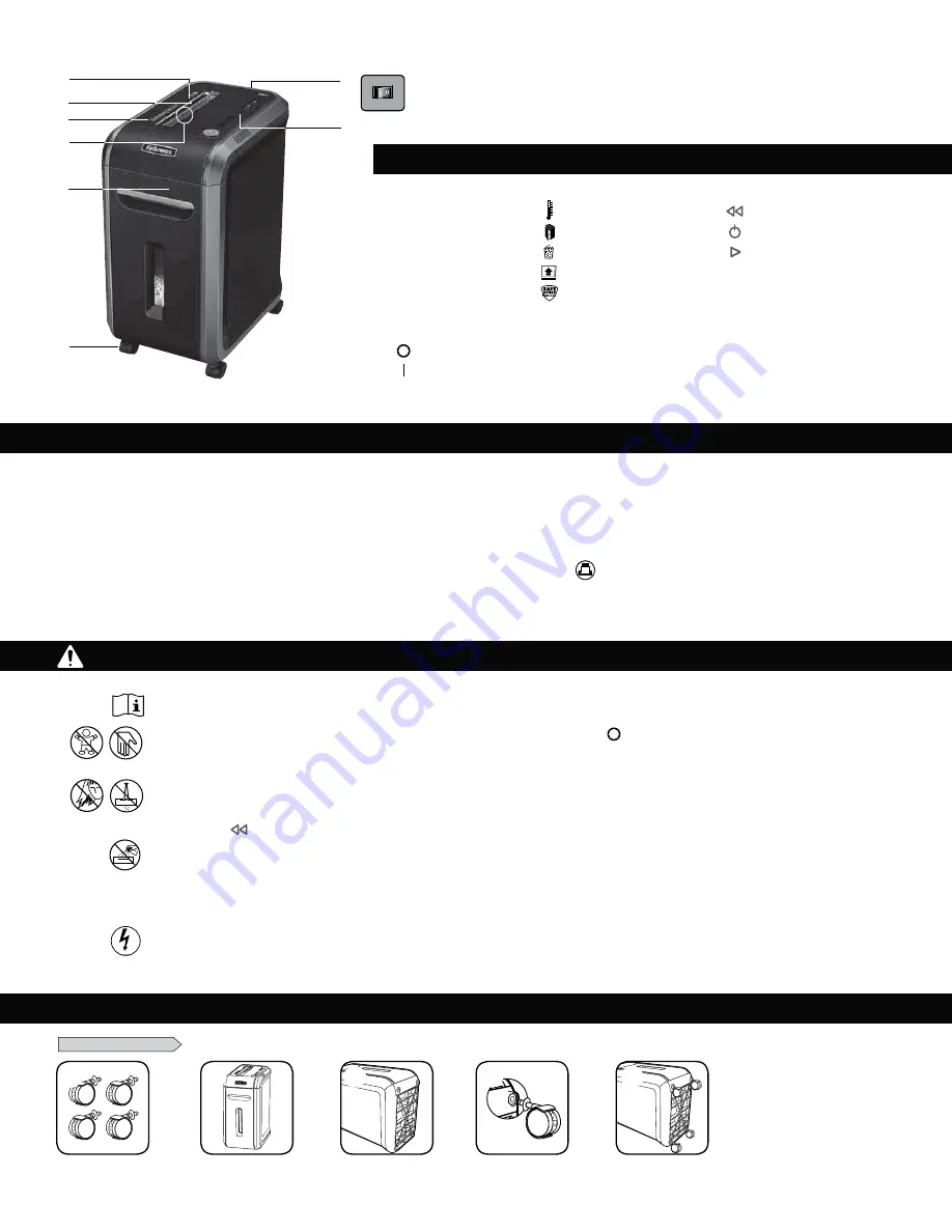 Fellowes 23325J Manual Download Page 38