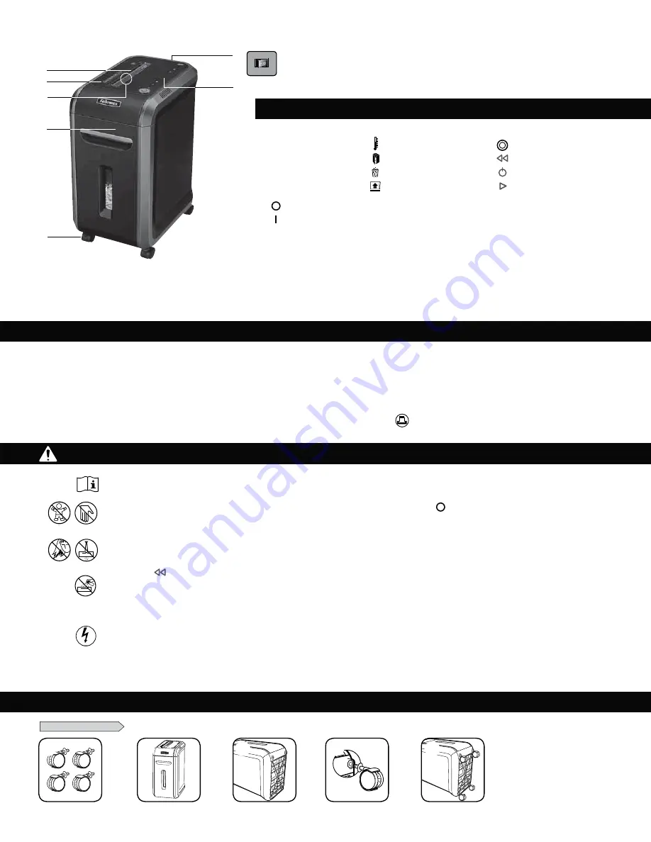 Fellowes 23394J Скачать руководство пользователя страница 14