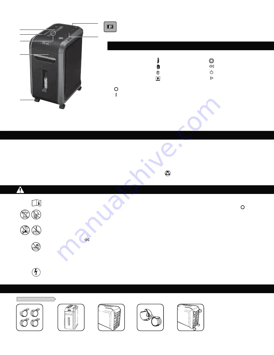 Fellowes 23394J Скачать руководство пользователя страница 16