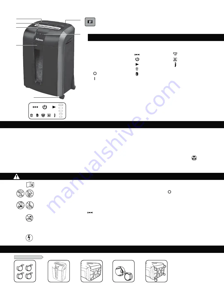 Fellowes 24157J Скачать руководство пользователя страница 70