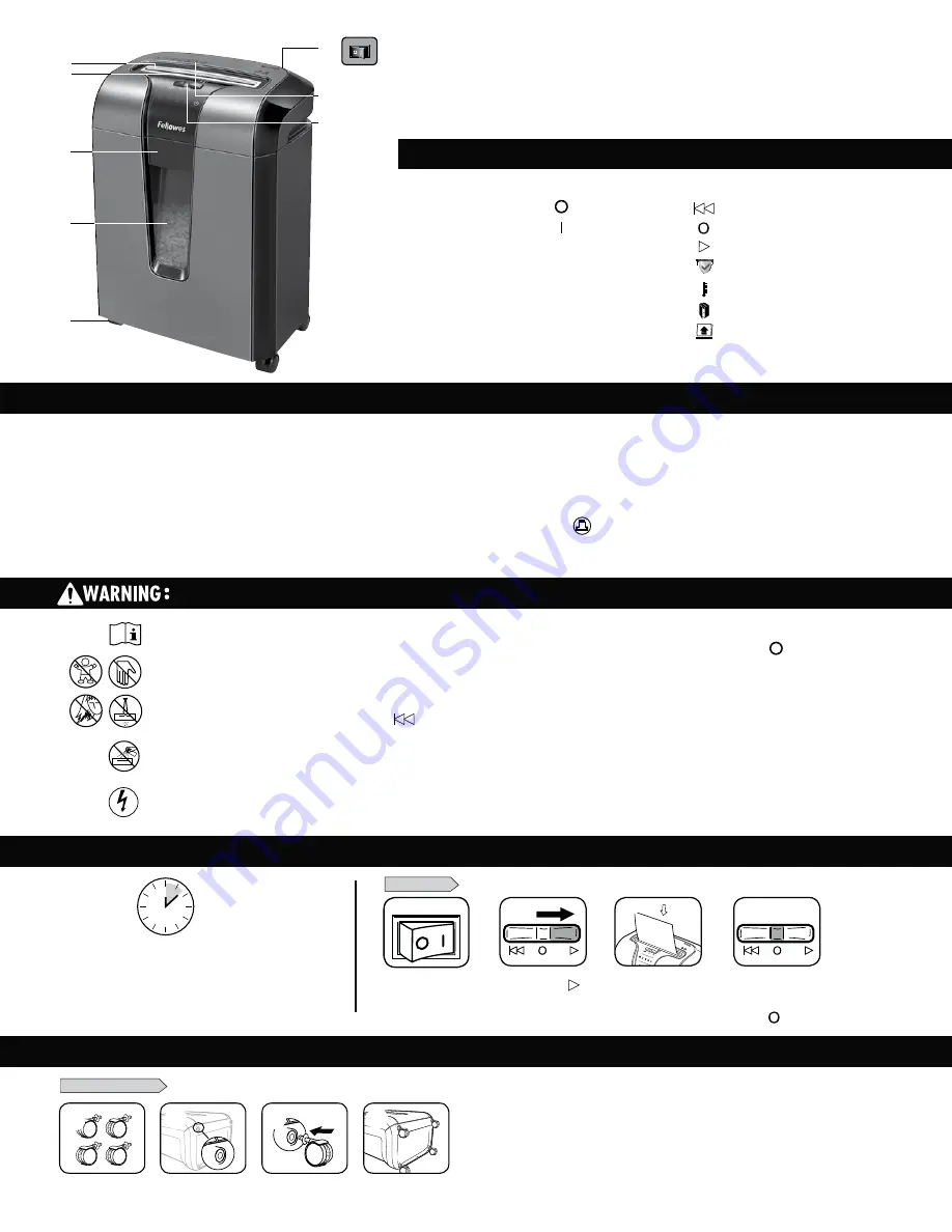 Fellowes 29848J Manual Download Page 2