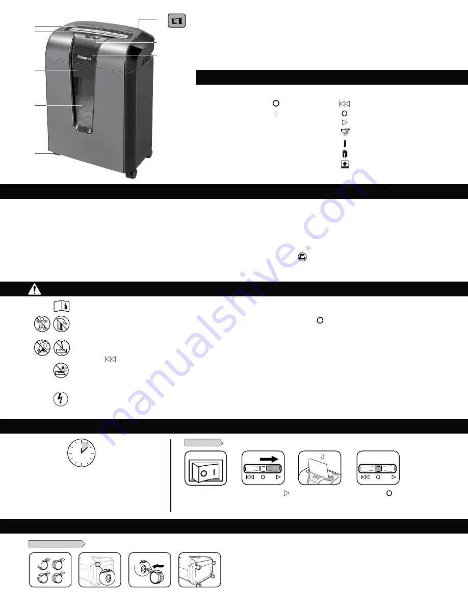 Fellowes 29848J Скачать руководство пользователя страница 14