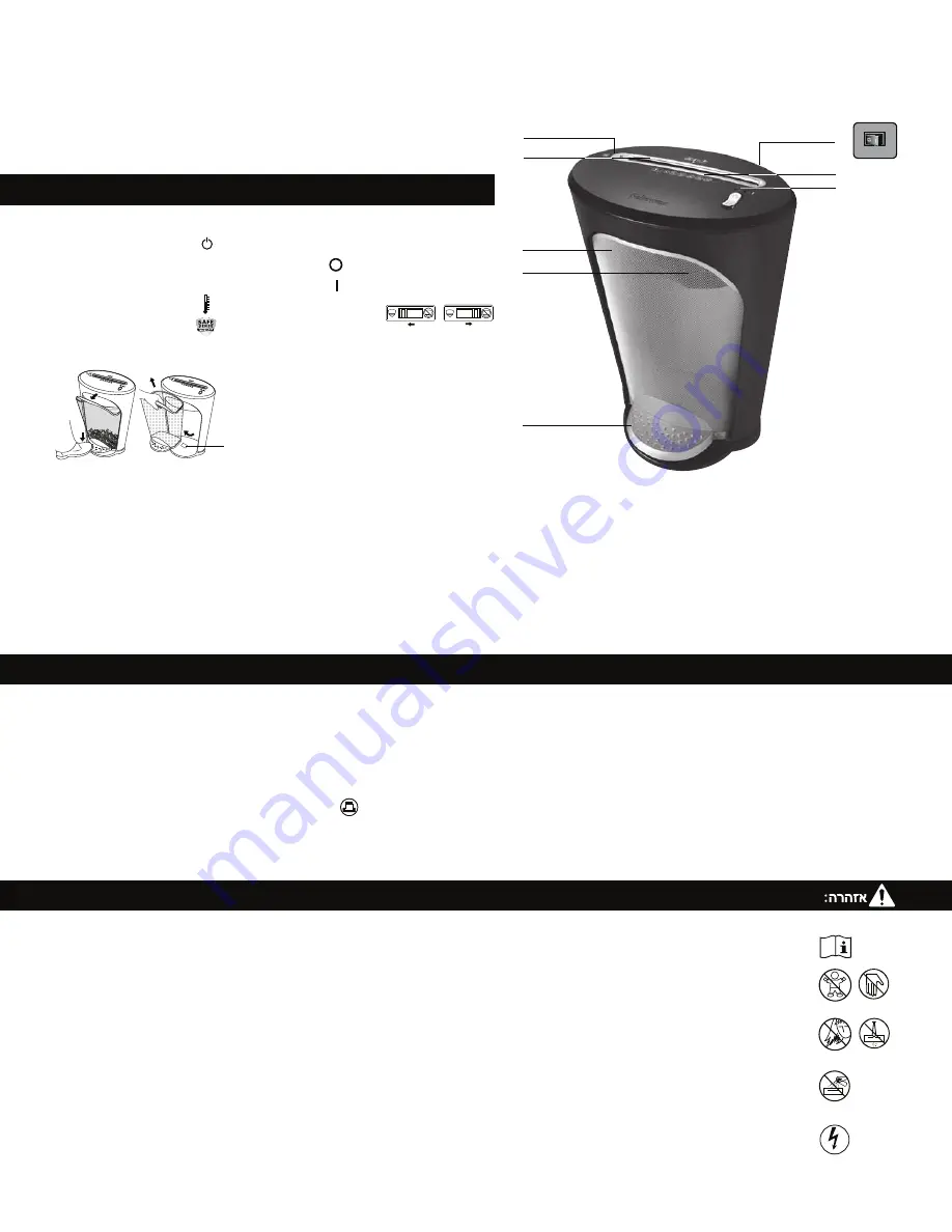 Fellowes POWERSHRED DS-1 Скачать руководство пользователя страница 38