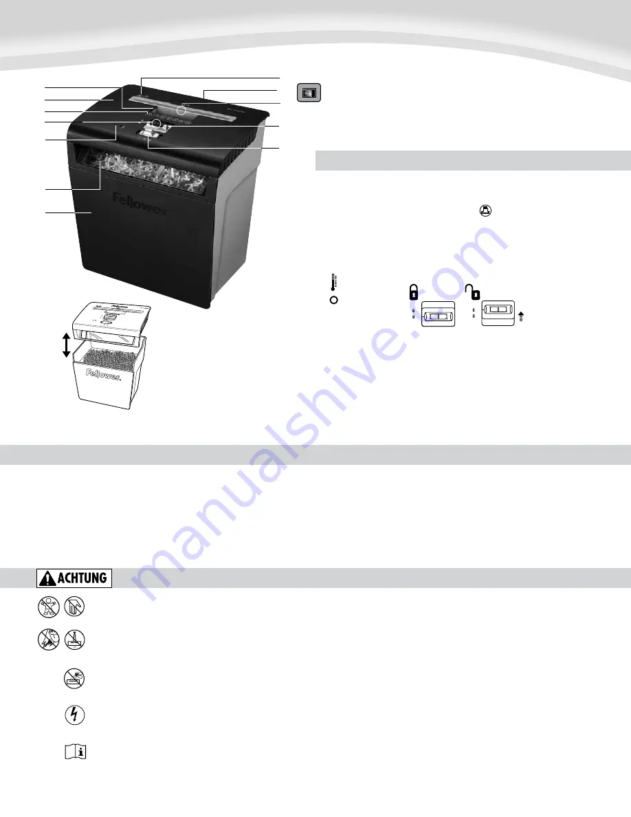 Fellowes POWERSHRED P-48C Скачать руководство пользователя страница 8