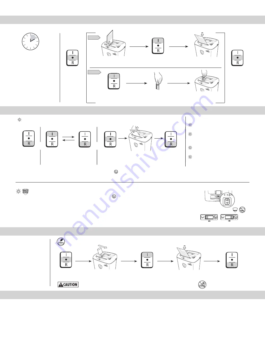 Fellowes Powershred PS-67Cs Instructions Manual Download Page 3