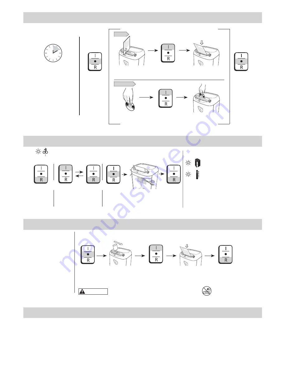 Fellowes Powershred PS-70 Instructions Manual Download Page 3