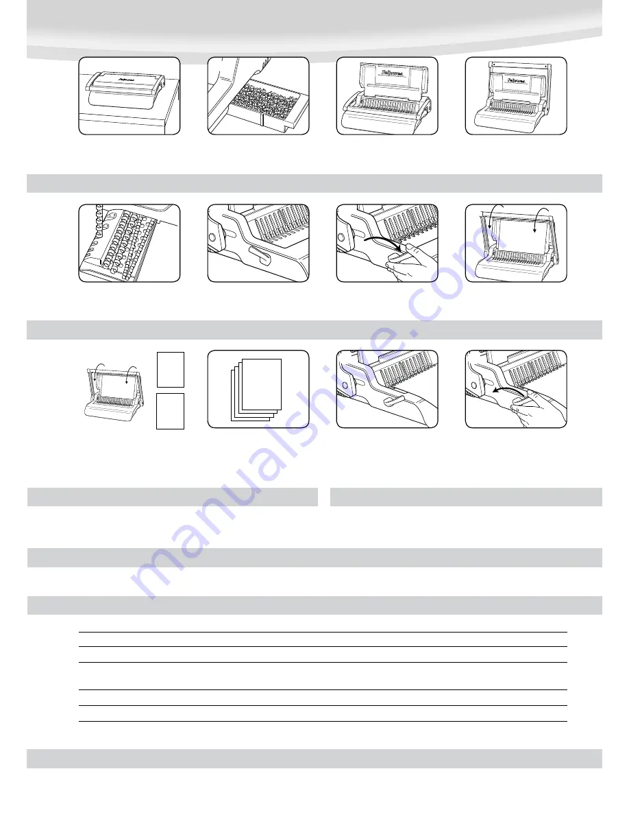 Fellowes Quasar 500 Instructions Manual Download Page 19