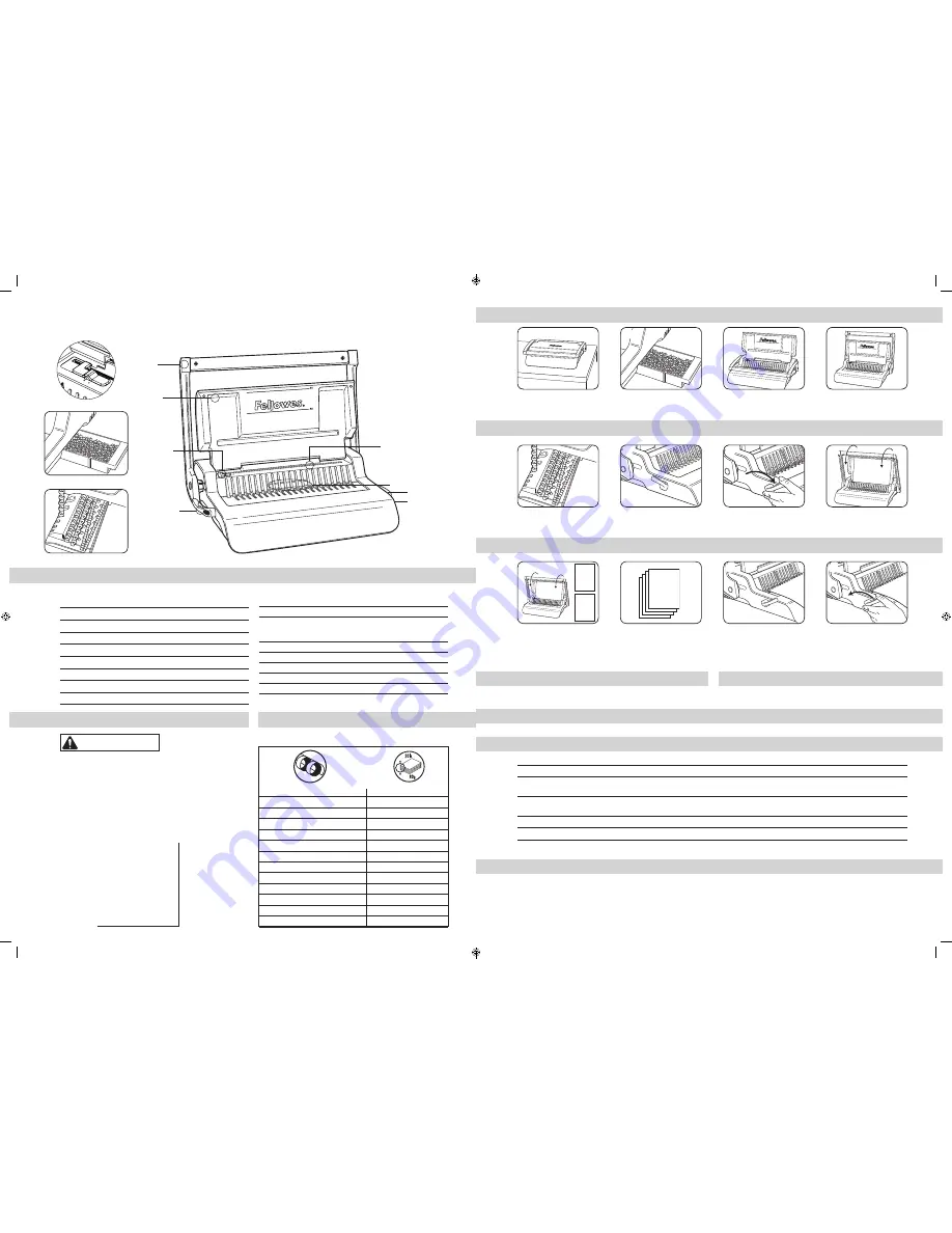 Fellowes Quasar+ 500 Manual Download Page 8