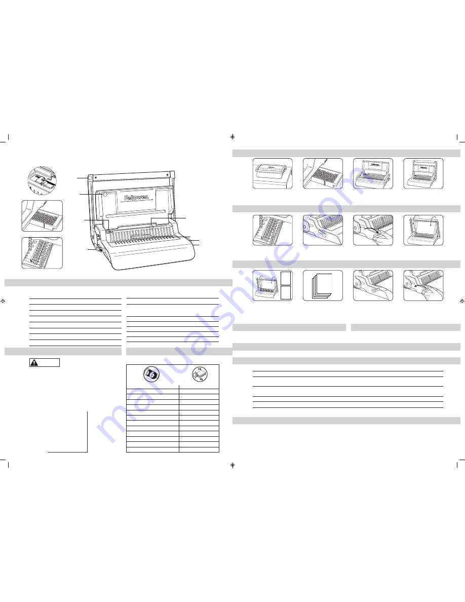 Fellowes Quasar+ 500 Manual Download Page 12