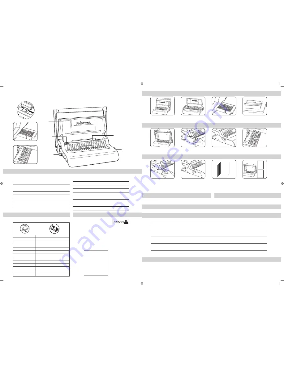 Fellowes Quasar+ 500 Manual Download Page 26