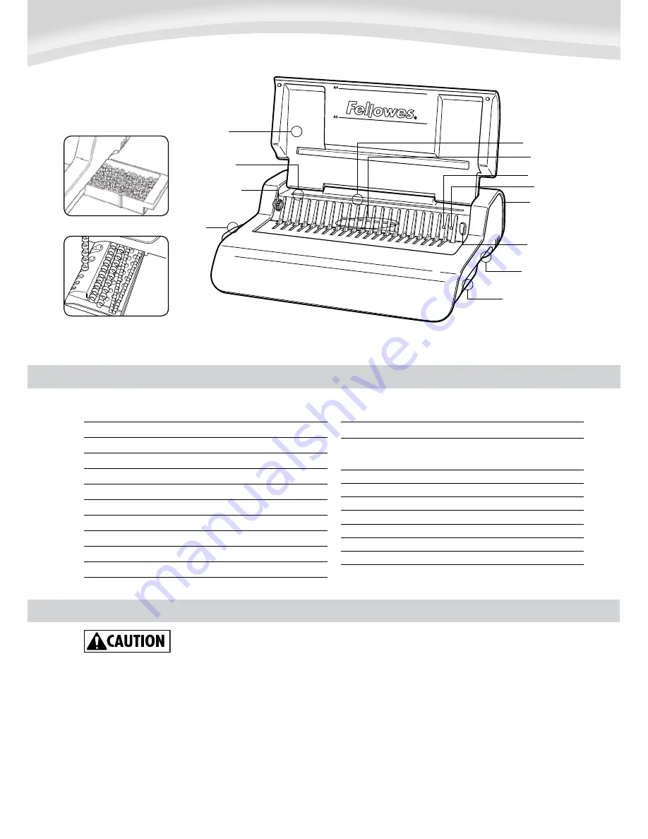 Fellowes Quasar E 500 Instructions Manual Download Page 2