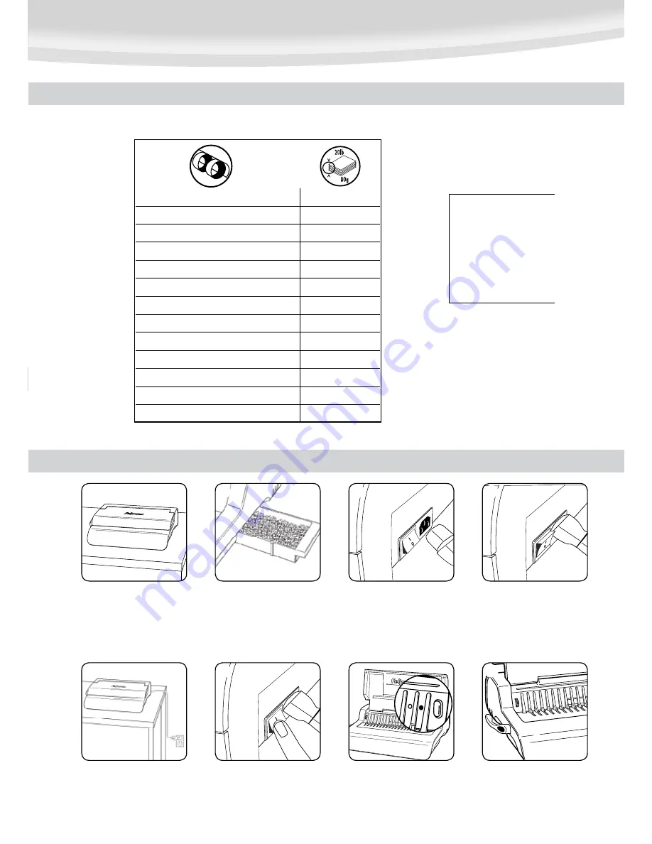 Fellowes Quasar E 500 Instructions Manual Download Page 55