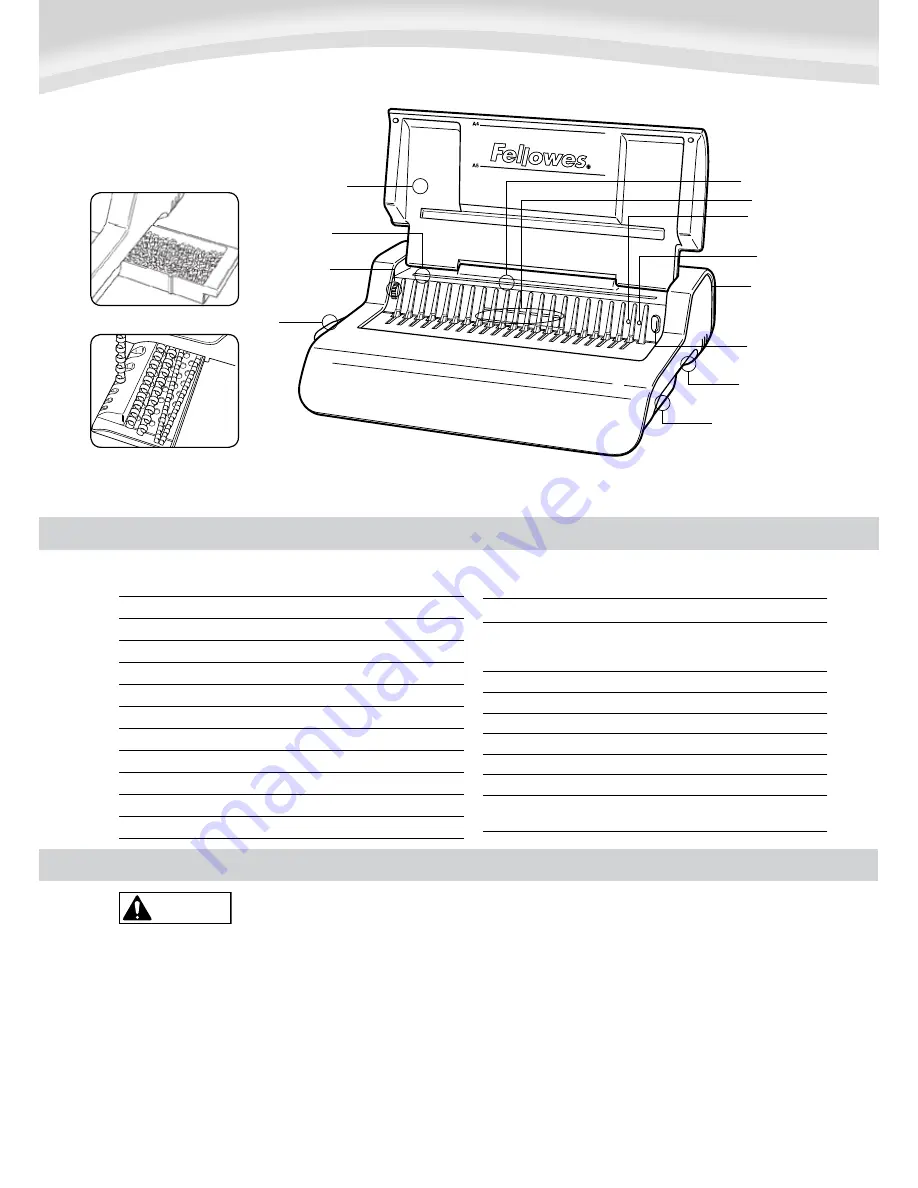 Fellowes Quasar E 500 Скачать руководство пользователя страница 58