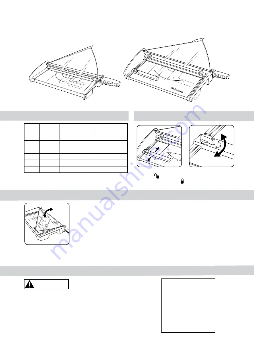 Fellowes SafeCut Fusion A3 Скачать руководство пользователя страница 7