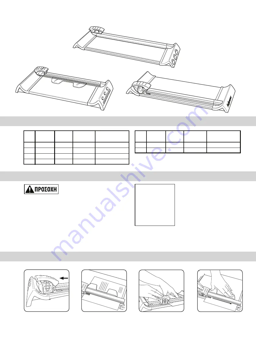 Fellowes SafeCut Neutron plus Instructions Manual Download Page 38