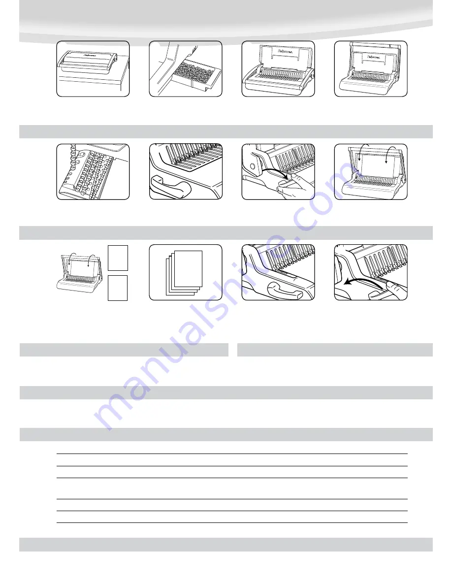 Fellowes Star 150 Instructions Manual Download Page 3