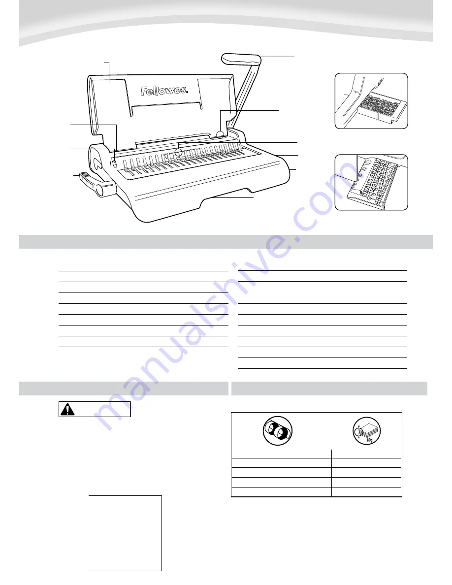 Fellowes Starlet 90 Скачать руководство пользователя страница 20