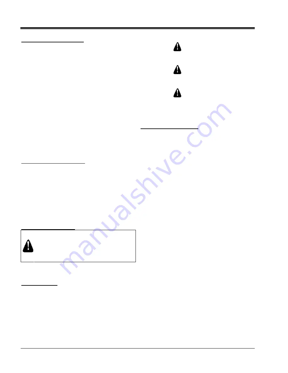 Fence Mower FM30 Operator And  Maintenance Manual Download Page 4