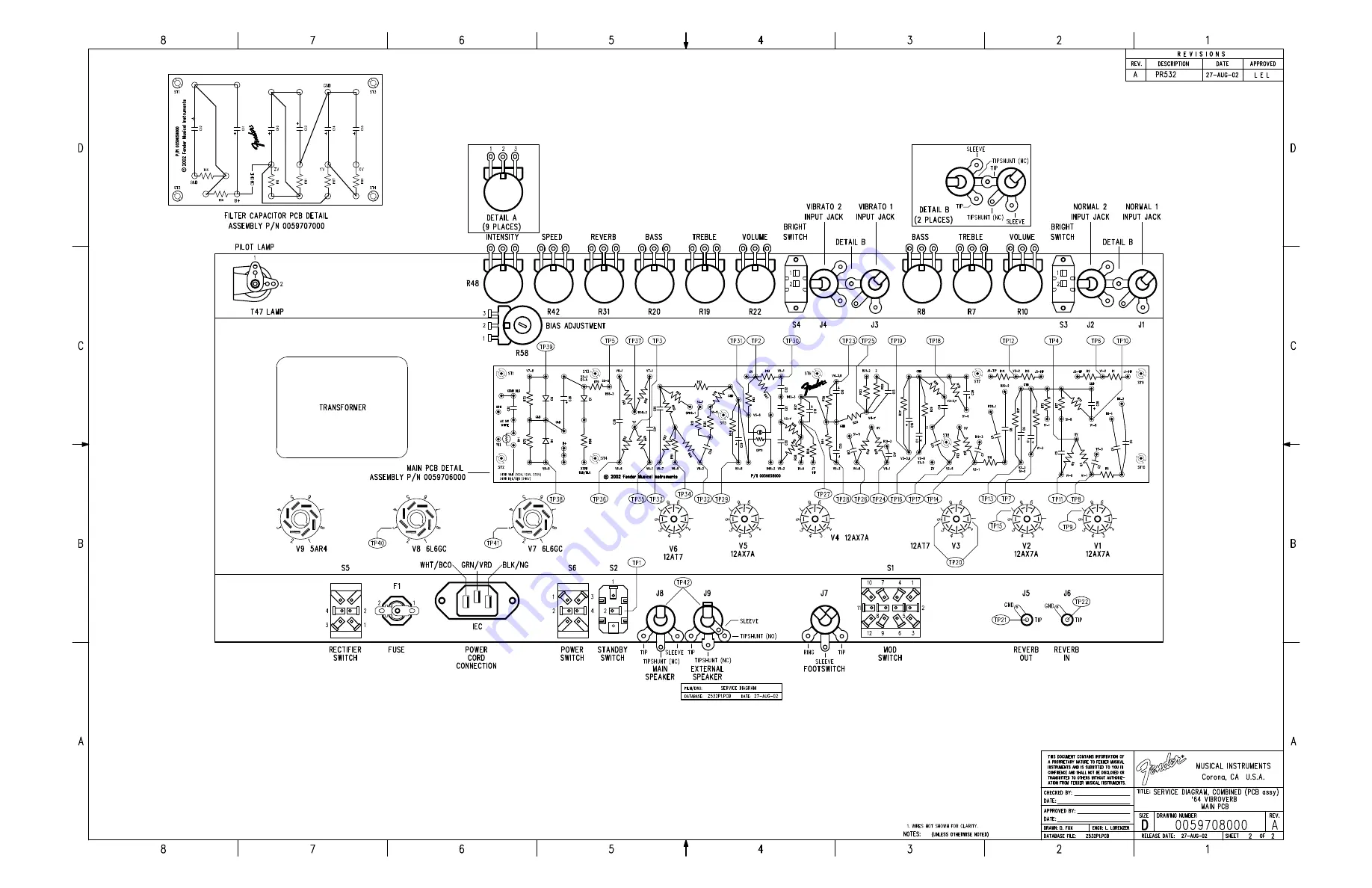 Fender 8140000000 Service Manual Download Page 13