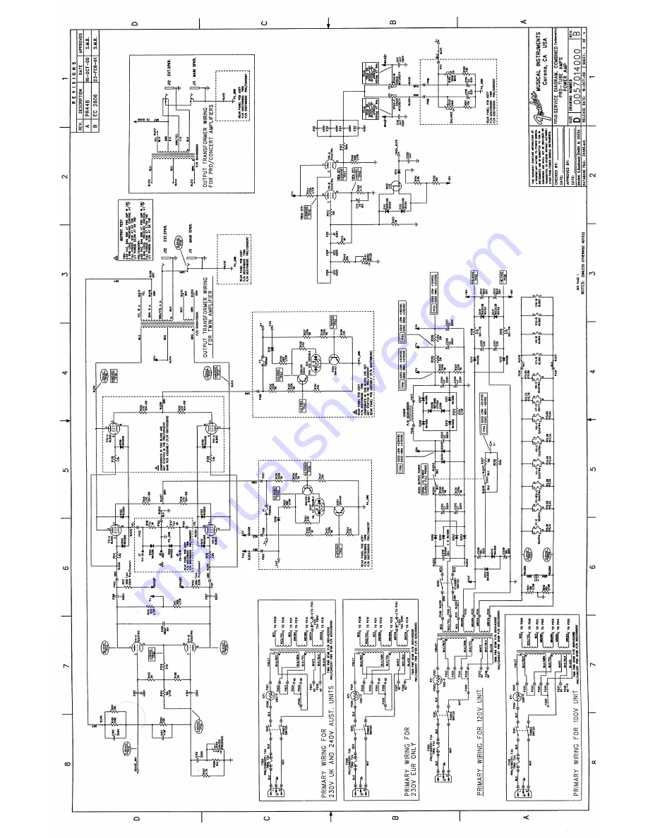 Fender concert-reverb Service Manual Download Page 13