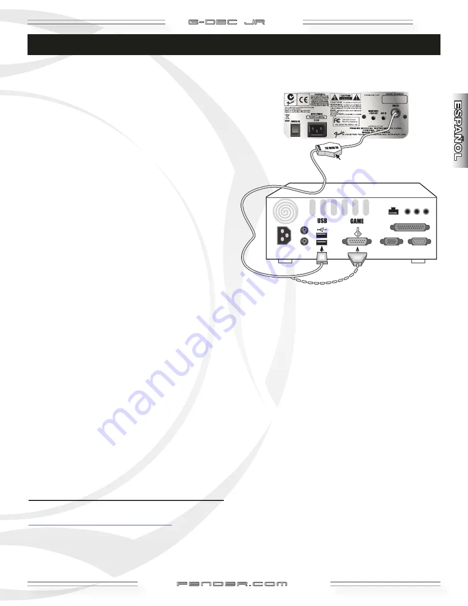 Fender G-DEC Junior User Manual Download Page 15