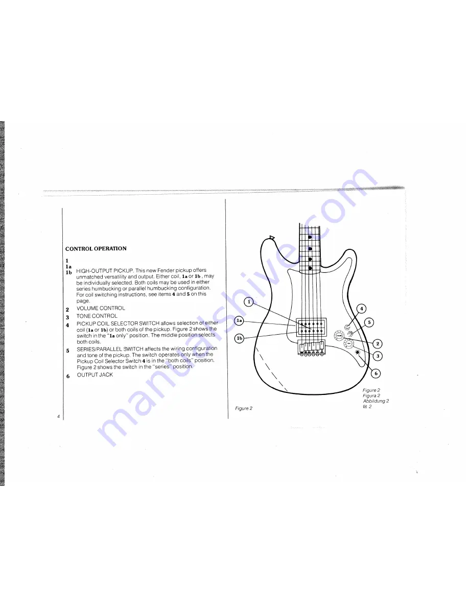 Fender Lead I Owner'S Manual Download Page 6