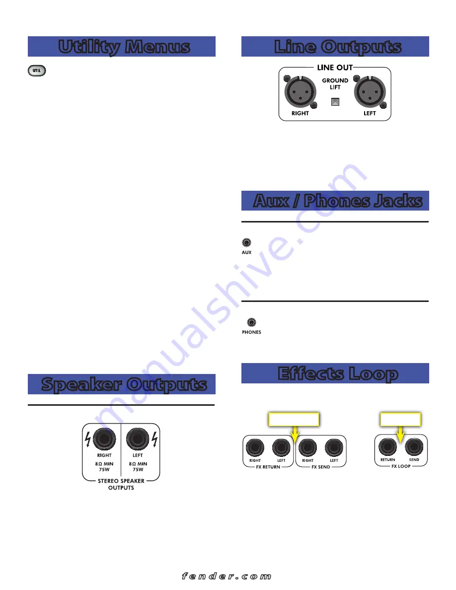 Fender Mustang v.2 Advanced Owner'S Manual Download Page 12