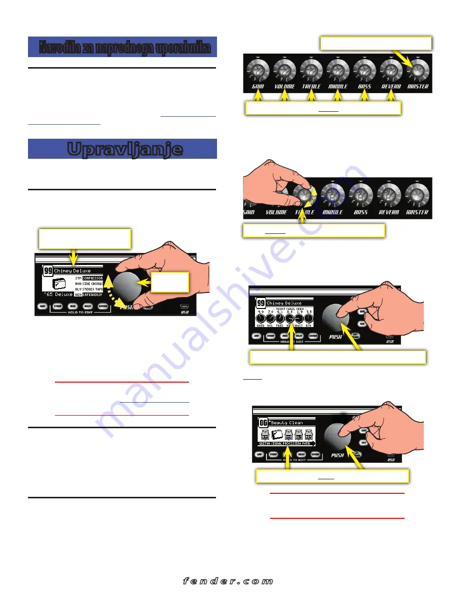 Fender Mustang v.2 Скачать руководство пользователя страница 118