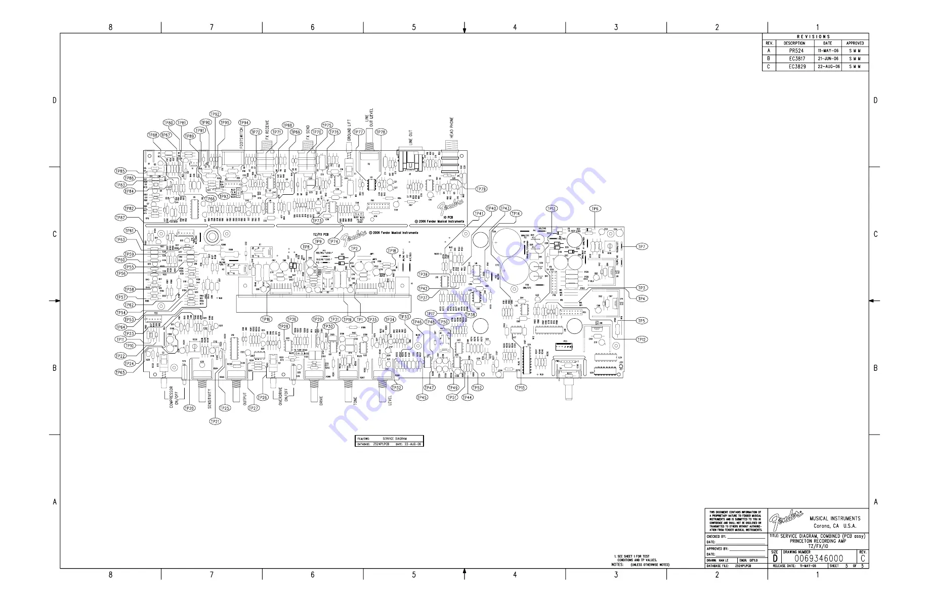 Fender PR 524 Service Manual Download Page 24