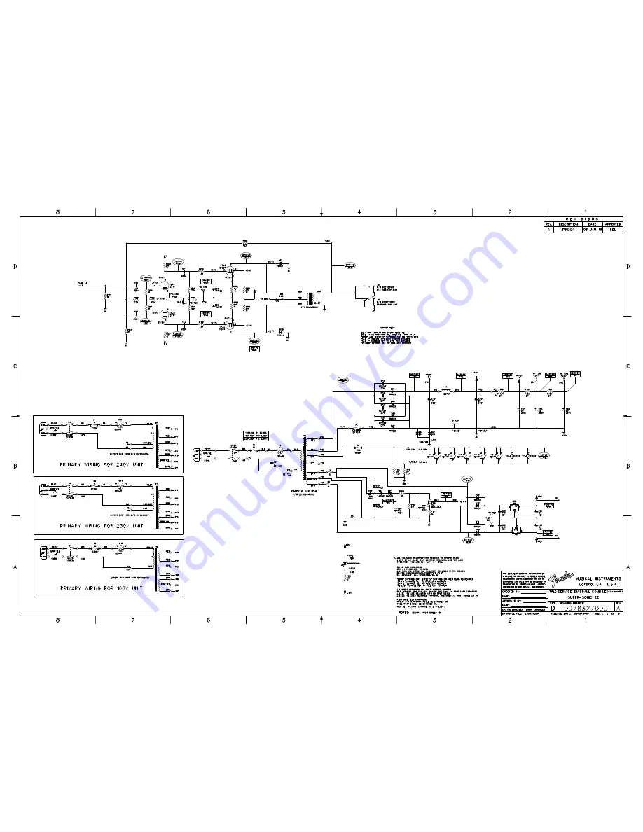 Fender SUPER-SONIC 22 Service Manual Download Page 18