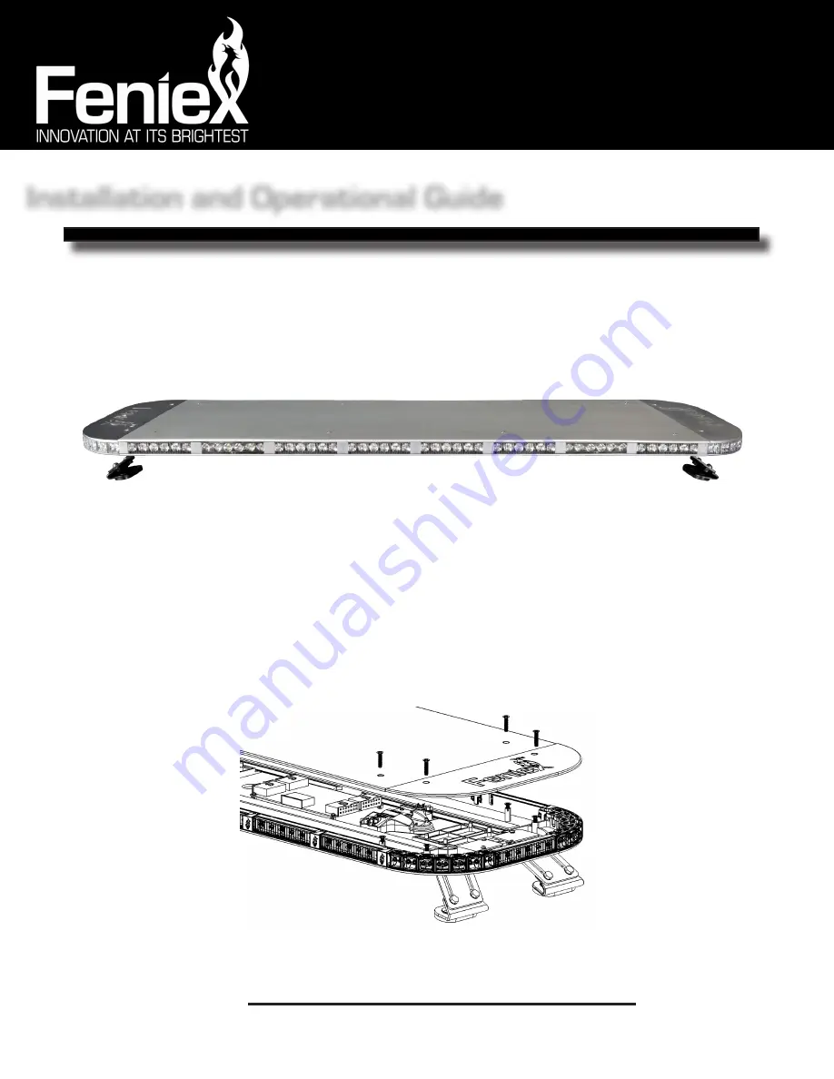 Feniex L-22109 Installation And Operational Manual Download Page 1