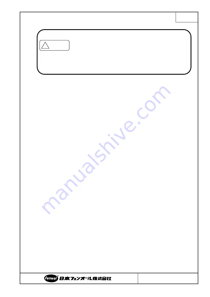 Fenwal Controls FC1 Operation & Instruction Manual Download Page 6