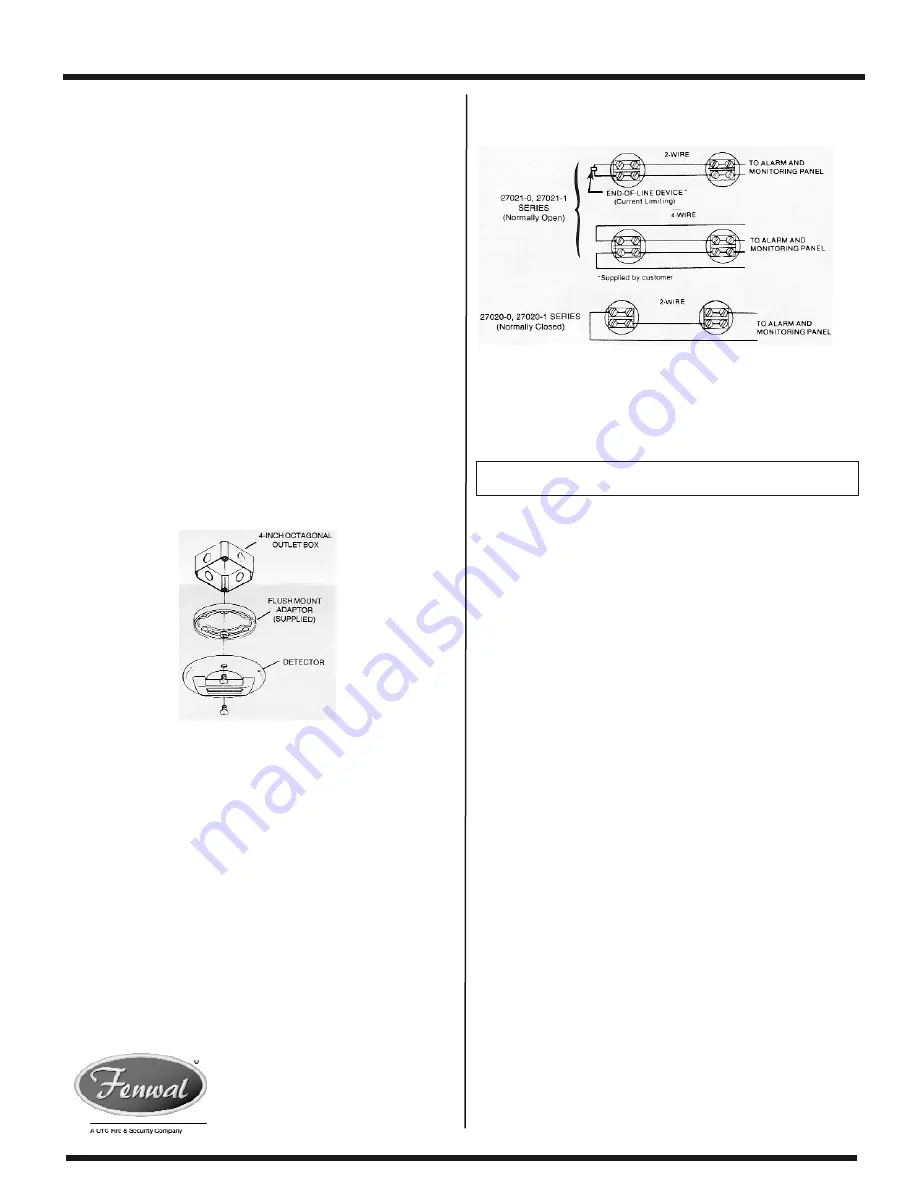 Fenwal 27020-0 Installation Instructions Download Page 2