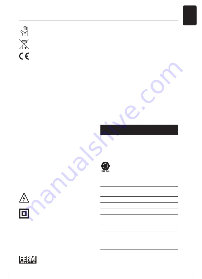 Ferm Industrial HDM1042P Original Instructions Manual Download Page 17