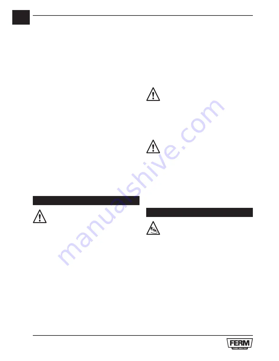 Ferm agm1037 Original Instructions Manual Download Page 36