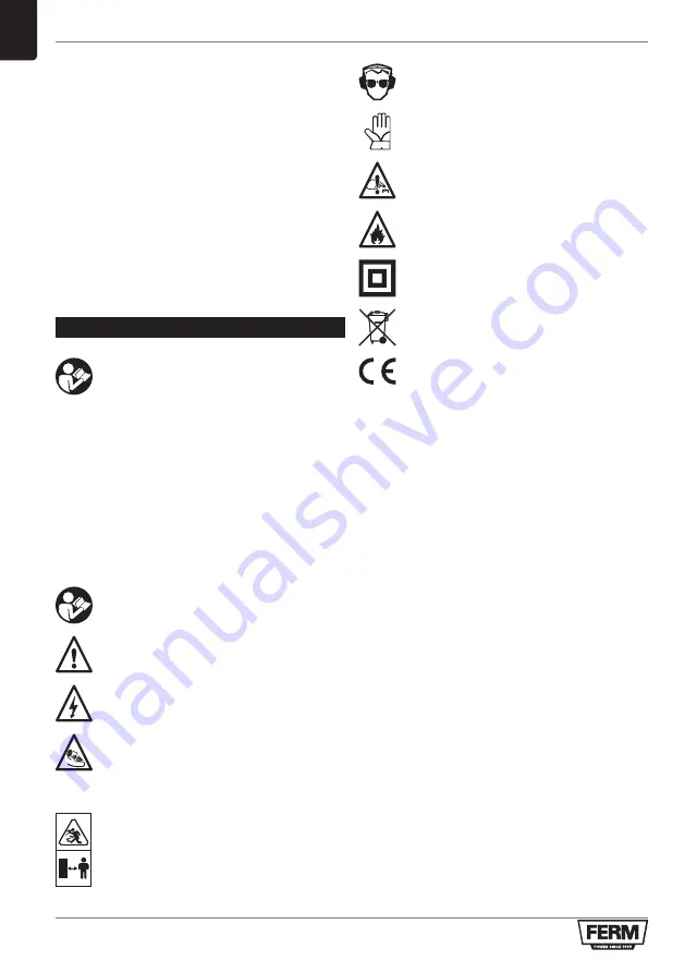 Ferm AGM1086 Original Instructions Manual Download Page 30