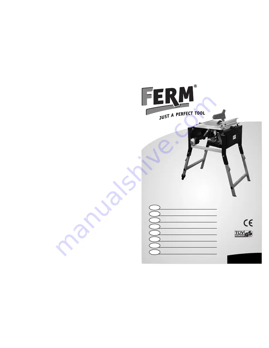 Ferm FZB-205/1200 User Manual Download Page 1