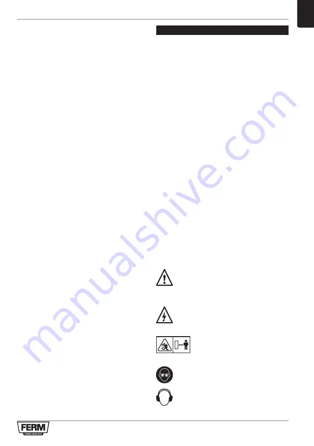 Ferm MSM1037 Original Instructions Manual Download Page 45