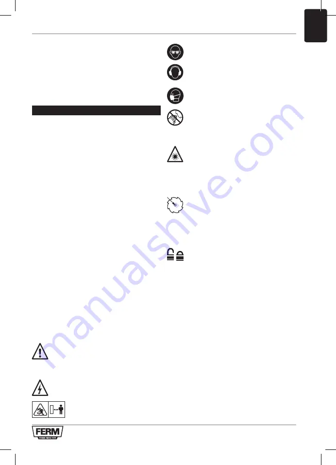 Ferm MSM1038 Original Instructions Manual Download Page 91