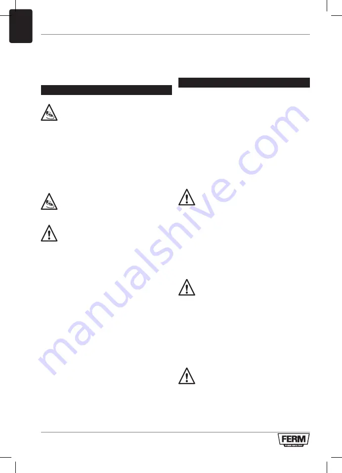 Ferm PDM1051 Original Instructions Manual Download Page 24