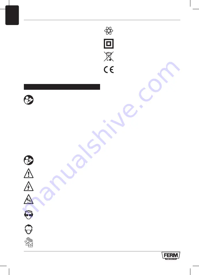 Ferm PDM1051 Original Instructions Manual Download Page 40