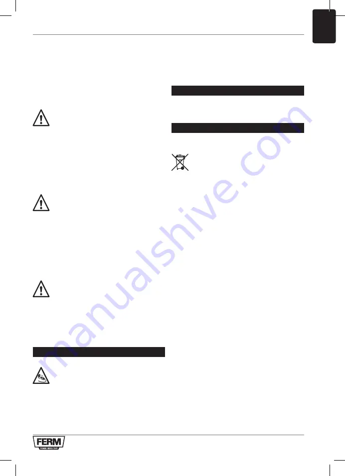 Ferm PDM1051 Original Instructions Manual Download Page 67